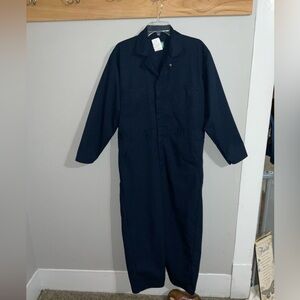 Liberty Men's Dark Blue Workwear Jumpsuit